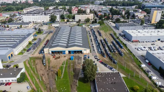 Sytuacja w hali Stacji Obsługi i Remontów MPK opanowana