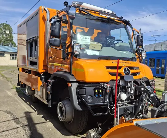 MPK w Krakowie kupiło specjalny pojazd techniczny do obsługi tramwajów