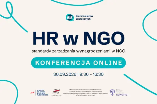 Konferencja „HR w NGO – standardy zarządzania wynagrodzeniami w NGO”
