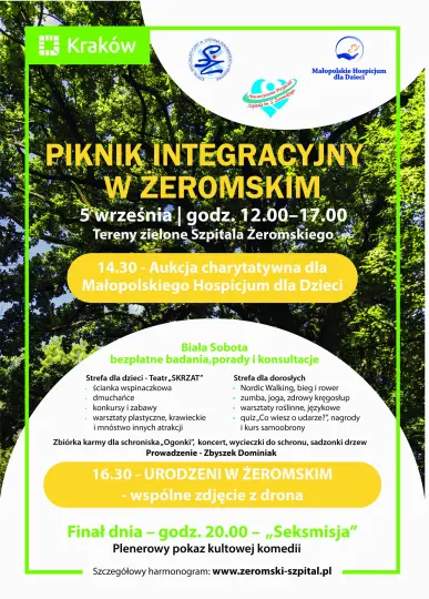 Piknik Integracyjny w Szpitalu Specjalistycznym im. Stefana Żeromskiego