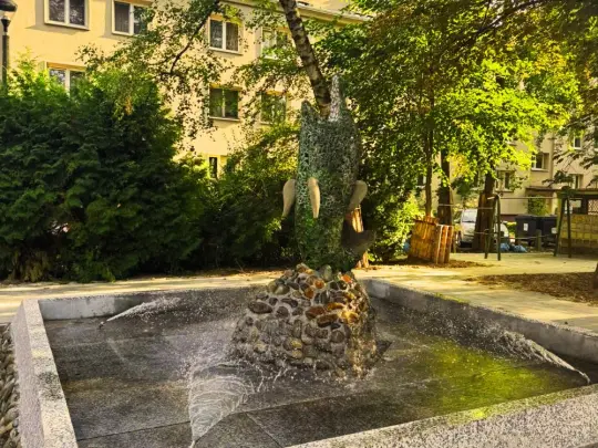 „Delfin” na Osiedlu Górali znów jest fontanną