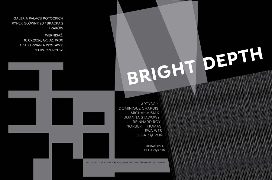 Bright Depth - wystawa sztuki w Pałacu Potockich