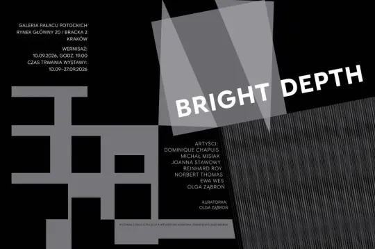 Bright Depth - wystawa sztuki w Pałacu Potockich