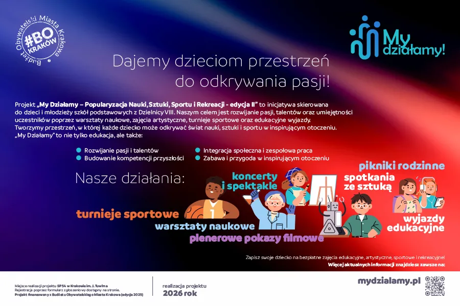 Dzieci odkrywają pasje poprzez różnorodne zajęcia, takie jak turnieje sportowe i warsztaty naukowe.