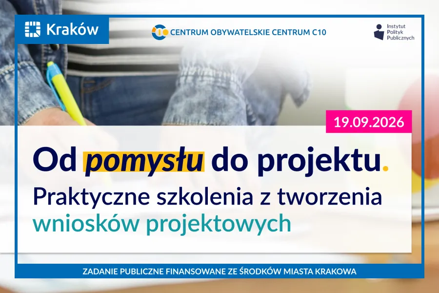 Szkolenie z pisania wniosków