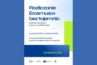 Informacje na temat spotkania pod nazwą Rozliczenia Erasmusa+ bez tajemnic