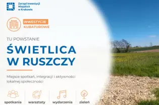Świetlica w Ruszczy, miejsce spotkań i aktywności lokalnej społeczności.