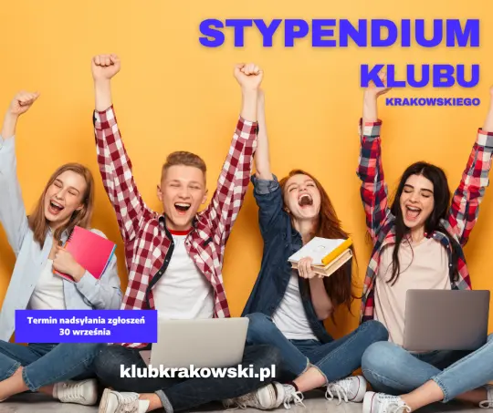 Trwa nabór do Stypendium Klubu Krakowskiego