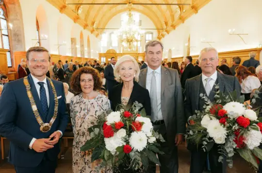 Julia Lehner i Ulrich Maly honorowymi obywatelami Norymbergi