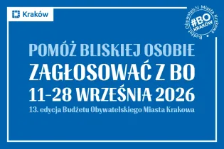 Pomóż bliskiej osobie zagłosować w Budżecie Obywatelskim
