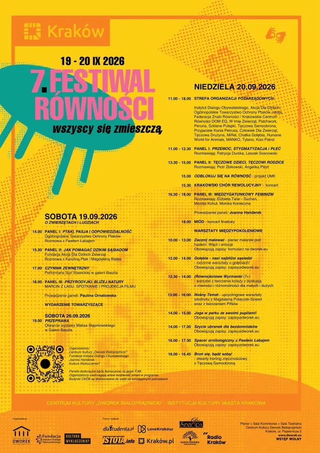 7. Festiwal Równości plakat