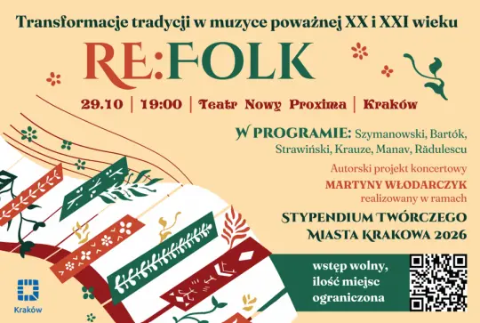 RE:FOLK – Transformacje tradycji w muzyce poważnej XX i XXI wieku