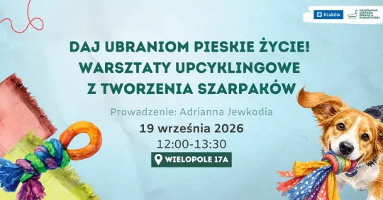 Drugie życie ubrań, dużo euforii dla zwierząt