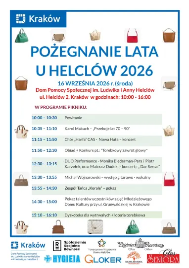 Torebkowy zawrót głowy, czyli jak żegnaliśmy lato 2026 u Helclów.