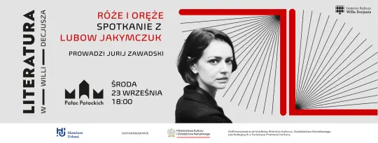 Z gali nagrody Grammy do Krakowa. Lubow Jakymczuk na spotkaniu w Pałacu Potockich
