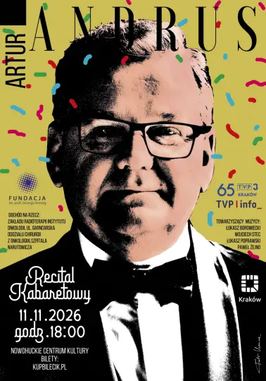 Artur Andrus z Zespołem – charytatywny recital kabaretowy
