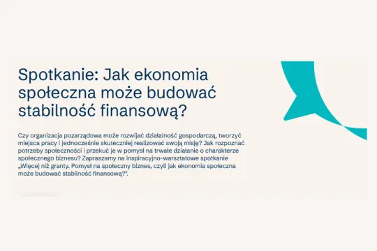 spotkanie dla krakowskich organizacji pozarządowych