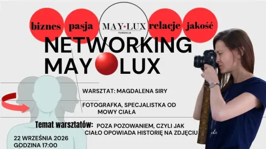 Warsztaty o mowie ciała prowadzone przez Magdalenę Sirę, fotografkę. Data: 22 września 2026.