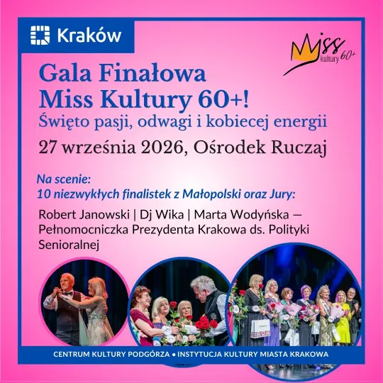 Robert Janowski, Jerzy Kryszak i DJ Wika już w tę niedzielę: Gala „Miss Kultury 60+”
