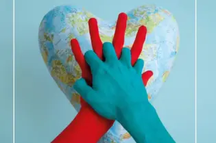 Plakat promujący wydarzenie dotyczące resuscytacji, z datą i miejscem oraz hasłem #WorldRestartAHeart.
