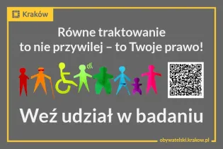 Równe traktowanie oczami mieszkanek i mieszkańców Krakowa 