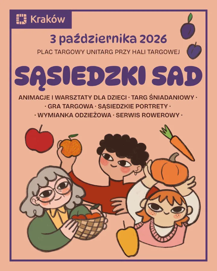 plakat Sąsiedzki Sad