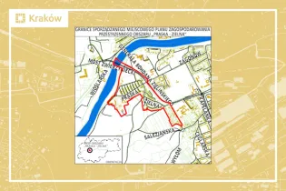Granice miejscowego planu zagospodarowania przestrzennego obszaru „Praska-Zielna”