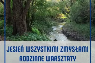 Jesienne warsztaty rodzinne w parku Rzecznym Wilga w Krakowie, 3 października 2026, godz. 10:00.
