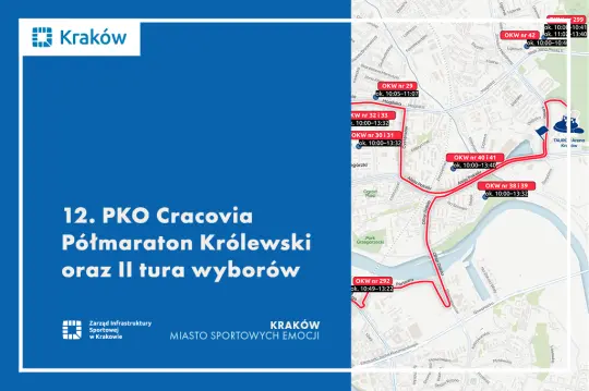 Półmaraton i II tura wyborów. Jakie rozwiązania przygotowano?