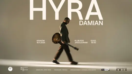 Damian Hyra z projektem „Ludzie zza Okien” w Klubie Pod Jaszczurami