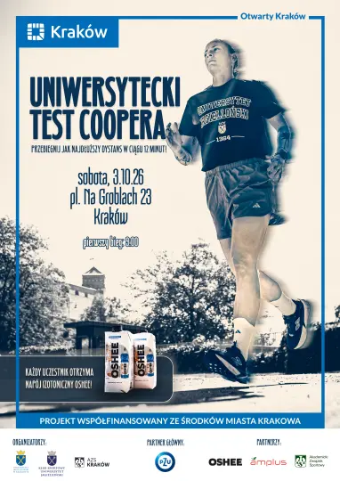 Sprawdź swoją kondycję fizyczną w Uniwersyteckim Teście Coopera