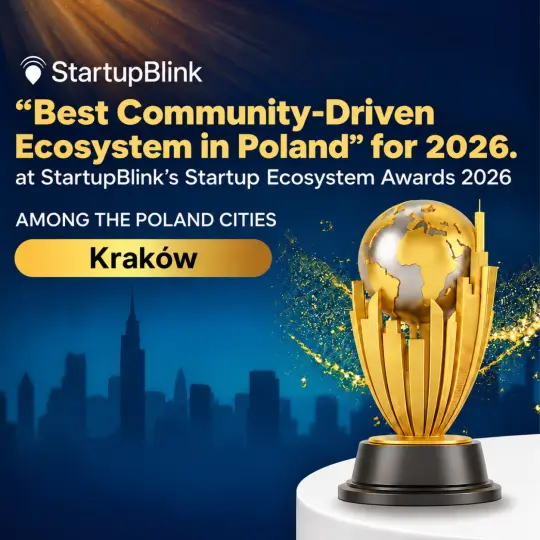 Kraków nagrodzony za aktywność społeczności startupowej