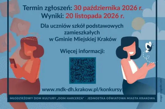 Konkurs plastyczno-językowy w Krakowie, termin zgłoszeń do 30 października 2026 r.