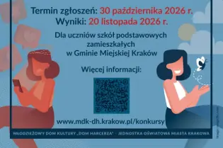 Konkurs plastyczno-językowy w Krakowie, termin zgłoszeń do 30 października 2026 r.