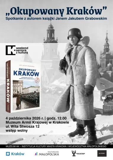 Spotkanie z autorem książki „Okupowany Kraków” w Muzeum Armii Krajowej
