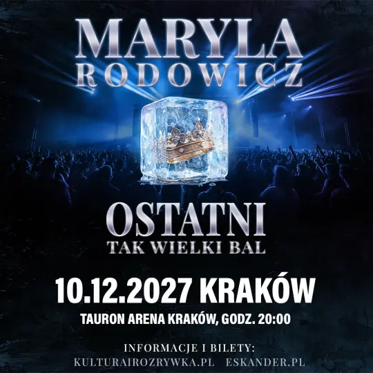 Maryla Rodowicz wystąpi w Krakowie
