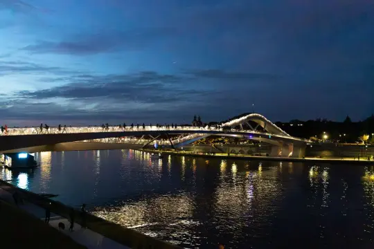 Dwa brzegi, jedno miasto. Kładka Kazimierz–Ludwinów otwarta dla pieszych i rowerzystów