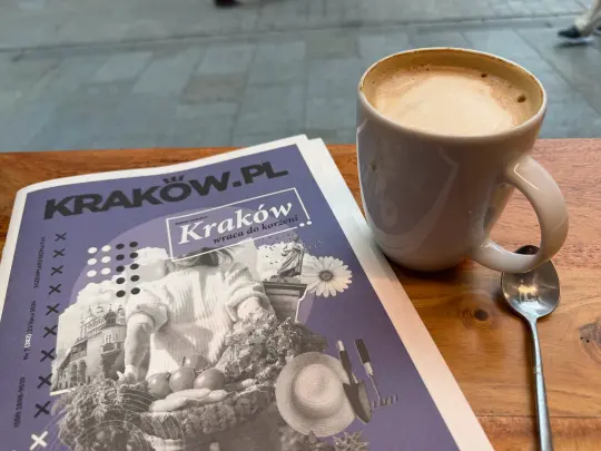 Kawa i deser z Kartą Krakowską