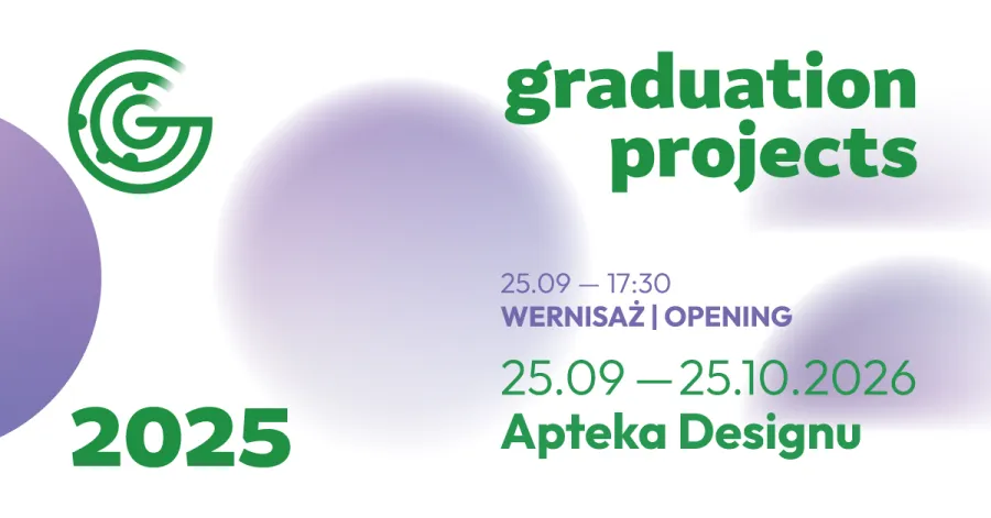 Wernisaż projektów dyplomowych w Aptece Designu, 25.09.2025.