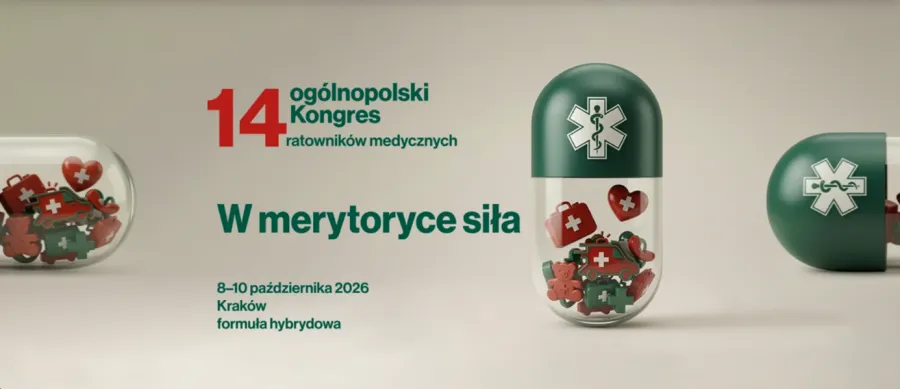 14 ogólnopolski Kongres ratowników medycznych, Kraków, 8-10 października 2026, hasło: W merytoryce si