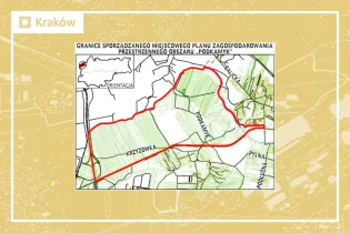 Granice miejscowego planu zagospodarowania przestrzennego obszaru „Podkamyk”