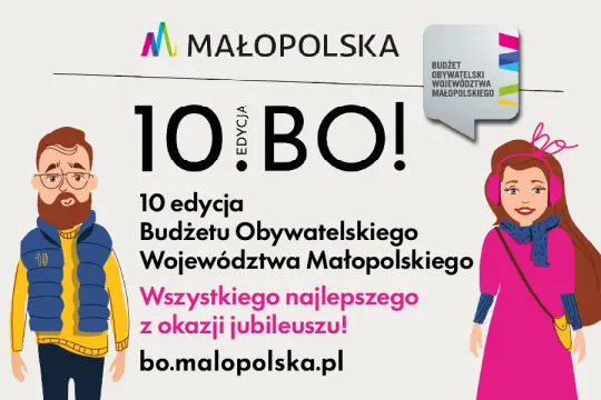 10. edycja Budżetu Obywatelskiego Województwa Małopolskiego