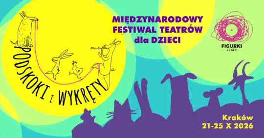„Podskoki i Wykręty” – spektakle, warsztaty i rodzinne eksperymenty teatralne