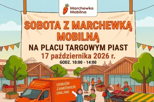Marchewka Mobilna rusza z kampanią na rzecz ożywienia placu targowego w os. Piastów 