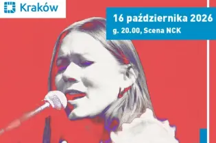 Katarzyna Dąbrowska, koncert 16 października 2026, Nowohuckie Centrum Kultury, Rinn piosenki o miłości.