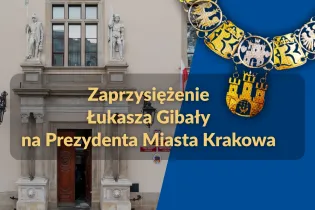 Zaproszenie Łukasza Gibały na Prezydenta Miasta Krakowa.