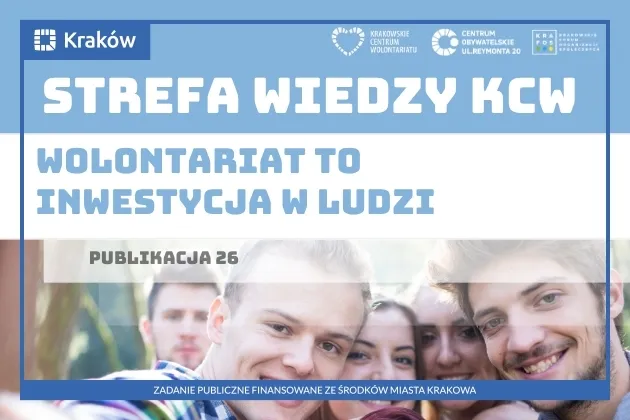 Strefa Wiedzy KCW, wolontariat jako inwestycja w ludzi, publikacja 26.