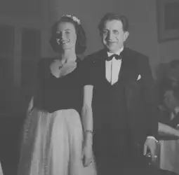 Juliusz Marso wraz z Ziutą Buczyńską. 1938 r. 