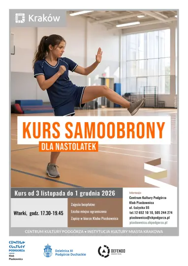 Kurs samoobrony dla nastolatek