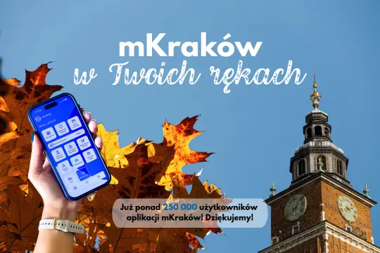 Ćwierć miliona użytkowników mKraków! Miejska aplikacja stale zyskuje na popularności